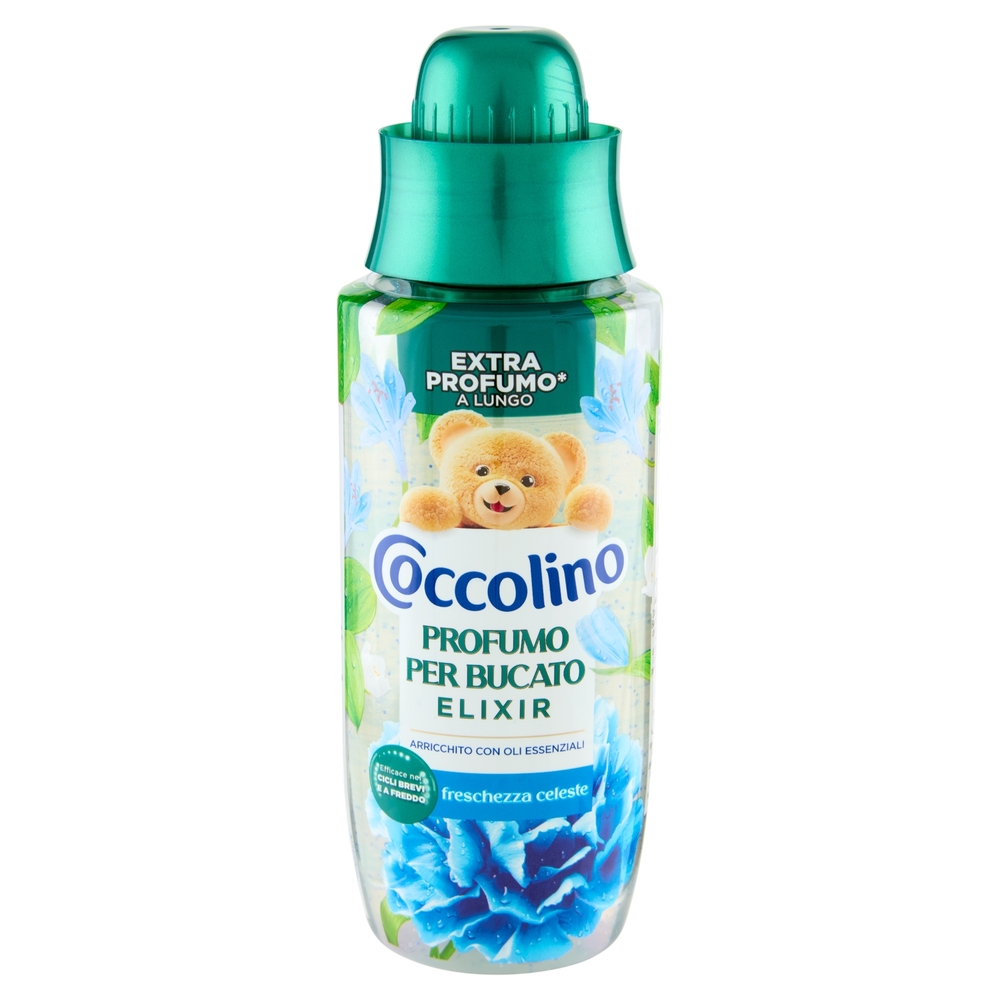 Coccolino Profumo per Bucato Elixir freschezza celeste 342 ml